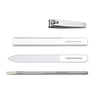 Tweezerman Glass Manicure Set - Sada na manikúru se skleněnými pilníky