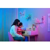 „Twinkly Candies“ 100 širdies formos RGB šviesos diodų, skaidrus laidas, USB-C