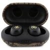 TWS Guess 4G Metal Bluetooth ausinės su ENC docking station - ruda