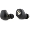 TWS Guess 4G Metal Bluetooth ausinės su ENC docking station - ruda