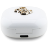 TWS Guess 4G Metal Logo ausinės baltos spalvos