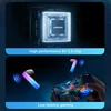 TWS Joyroom JR-TC1 IceLens Series belaidės ausinės su LED lights – baltos spalvos