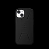 UAG Urban Armor Gear dėklas CIVILIAN, suderinamas su „MagSafe“, skirtas IPHONE 14 Plus, juodas