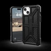 UAG Urban Armor Gear dėklas MONARCH, skirtas IPHONE 15 Plus, anglies pluošto