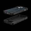 Urban Armor Gear UAG Monarch Pro su MagSafe iPhone 15 Pro - dark dėklas telefonui mėlynos spalvos