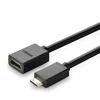 iLike UGREEN 20137 Mini HDMI adapteris į HDMI, 22cm - Juodas