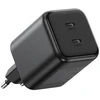 Įkroviklis Ugreen GaN 45W 2xUSB-C - juoda