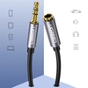 UGREEN AUX kabelio prailginimas mini-jack 3.5mm 1m - Pilkas