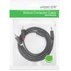 UGREEN AV102 kabelis 2x RCA (Cinch) AUX 3.5mm 0.25m