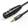 UGREEN AV182 XLR to jack 3.5mm AUX 1m (juodas)