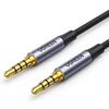 UGREEN kabelis 3.5mm 4pin kištukas - 3.5mm kištukas 4pin 1m AV183 - Juodas