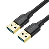 USB 3.0 AA kabelis UGREEN 0.5 m (juodas)
