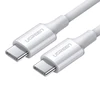 Laidas USB-C kištukas į USB-C kištukas 2.0 UGREEN US300, 2m (baltas)