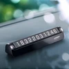Ugreen car telephone number plate juodos spalvos (LP178)
