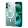 Ugreen Udėklas telefonui žalios spalvos Classy Clear Magnetic Apple iPhone 16 Plus – dėklas telefonui skaidrus