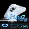 Ugreen Udėklas telefonui žalios spalvos Classy Clear Magnetic Apple iPhone 16 Plus – dėklas telefonui skaidrus