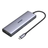 Adapteris Ugreen CM498 USB-C, 2 x USB-A + USB-C + HDMI + SD / TF + PD