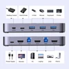 Ugreen CM664 HDMI switch 2in1 KVM switch - juodos spalvos