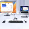 Ugreen CM757 2in1 adapteris 2x USB-A 3.0 (įvestis) / 2x USB-A (išvestis) - pilkos spalvos