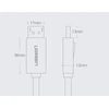 Kabelis Ugreen DP102 DisplayPort to DisplayPort 1.5m juodas