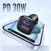 Automobilinis įkroviklis 30W USB-C + USB UGREEN EC305 juodos spalvos