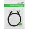 Ugreen 50185 Ethernet LAN tinklo kabelis | Cat6 | UTP | plokščias | 1 Gbps | 2 m | juodas