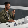 Ugreen Nexode sieninis įkroviklis, 2x USB-C + USB, 65W