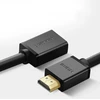 Ugreen HD107 10141 HDMI (kištukas) - HDMI (lizdas) 4K kabelis 1 m - juodas