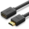 Ugreen HD107 10141 HDMI (kištukas) - HDMI (lizdas) 4K kabelis 1 m - juodas