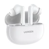 Ugreen HiTune T6 belaidės ausinės with ANC function + USB-A – USB-C kabelis – baltos spalvos