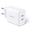 Ugreen CD243 sieninis įkroviklis 2x USB-C 40W