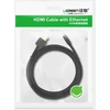 Ugreen kabelis Micro HDMI - HDMI kabelis 3m juodas (HD127)