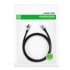 Alkūninis kabelis UGREEN USB-C į USB-C QC 3.0 PD 3A 60W 1m (juodas)