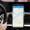 Ugreen LP130 gravity car air vent mount - juodas