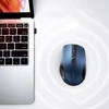 Ugreen MU006 belaidė optinė pelė USB 2.4GHz / Bluetooth 5.0 4000 DPI - mėlynos spalvos