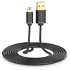Ugreen US132 10386 duomenų perdavimo ir įkrovimo kabelis | USB-A į Mini USB | 3 m | juodas