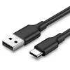 UGREEN US287 duomenų perdavimo ir įkrovimo kabelis | USB-C | 10 W | 2 m | juodas