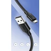 UGREEN US289 duomenų perdavimo ir įkrovimo laidas | USB-A į Micro USB | 12 W | 2 m | juodas