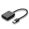 UGREEN USB adapterio kortelių skaitytuvas SD, Micro SD - juodas