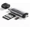 Ugreen USB Type C | USB 3.0 SD | micro SD kortelių skaitytuvas pilkas (50706)