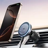 Ugreen W708 Wireless Charger Holder su MagSafe, Qi2, skirtas Air Vent - juodos spalvos