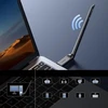 Ugreen Belaidis „WiFi 6“ adapteris su „Bluetooth 5.4“ – juodas