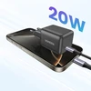 Ugreen X512 20W GaN 1x USB-C Laidinis įkroviklis - pilkos spalvos