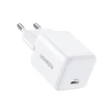 Ugreen Nexode N Series X512 20W GaN 1x USB-C Wall Charger – baltos spalvos
