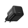 Ugreen X513 30W GaN Laidinis įkroviklis 1x USB-C + 1m USB-C Kabelis - juodos spalvos