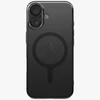 UNIQ Airsuit Dėklas skirtas Apple iPhone 17 Magclick Charging juodos spalvos