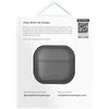 UNIQ dėklas Glase AirPods 4 glossy smoke
