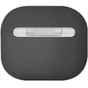 UNIQ dėklas Lino AirPods 4 Silicone ash pilkas