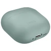 UNIQ dėklas Lino AirPods 4 Silicone iceplant žalias