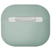 UNIQ dėklas Lino AirPods 4 Silicone iceplant žalias